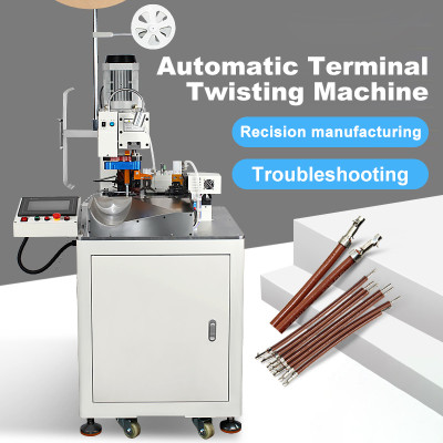 TR-08N Fully  Automatic Wire Twisting Terminal Crimping Machine