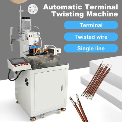 TR-08N Fully  Automatic Wire Twisting Terminal Crimping Machine