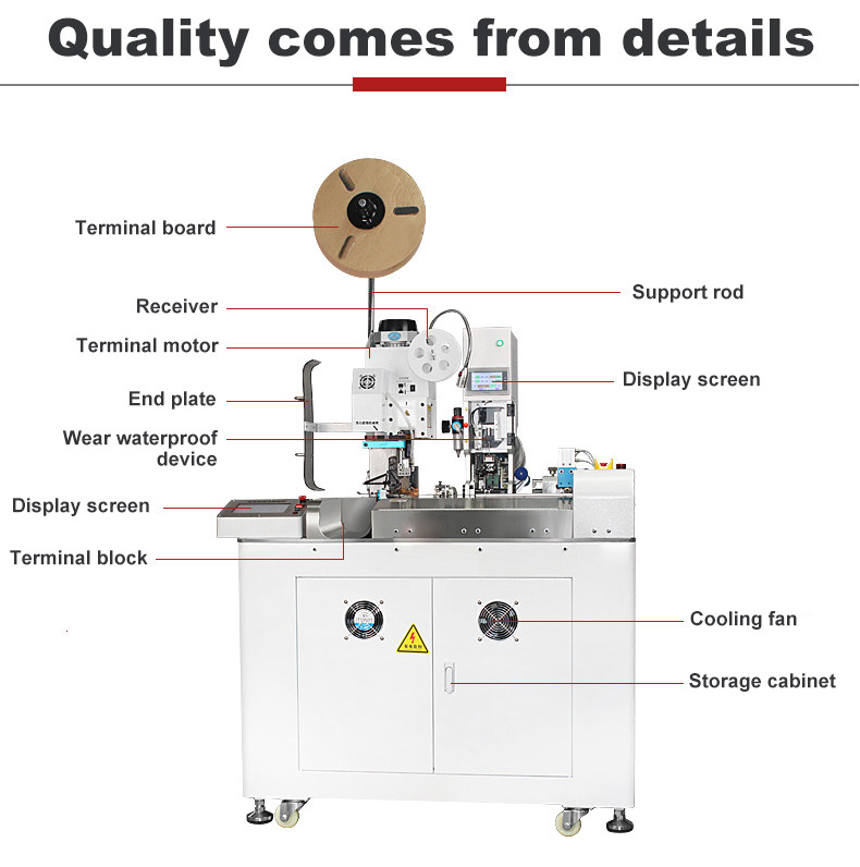 TR-10F Fully Automatic Single Head Waterproof Plug Machine