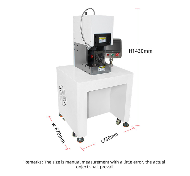 TR-30T  Semi-Automatic 30T Servo  Terminal Crimping Machine