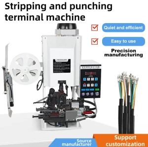 TR-15T  Semi-Automatic 15T  Terminal Crimping Machine