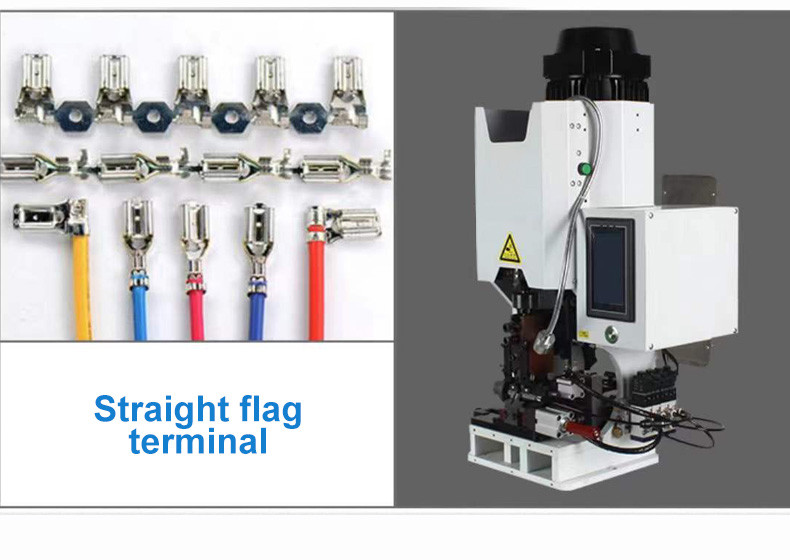 TR-BD14 Semi-Automatic Button Type Wire Stripping And Terminal Crimping Machine