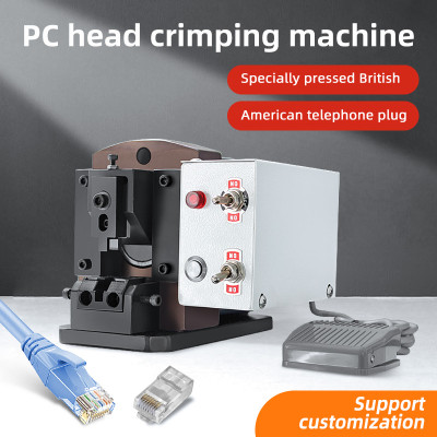 TR-DY22 Semi-Automatic PC RJ45 Cable Terminal Crimping Machine