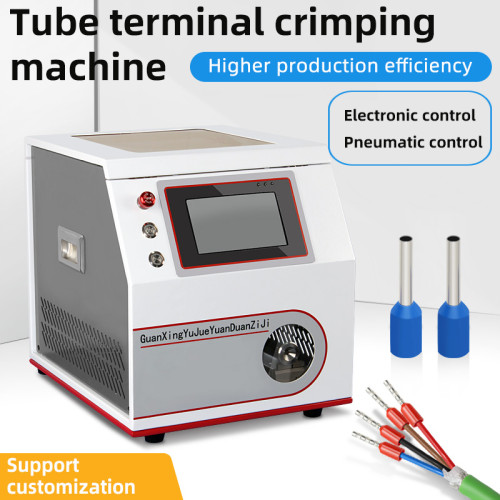 TR-GD17 Semi-Auto Tube Type Pre-insulated Terminal Terminal Machine