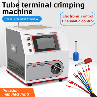 TR-GD17 Semi-Auto Tube Type Pre-insulated Terminal Crimping Machine