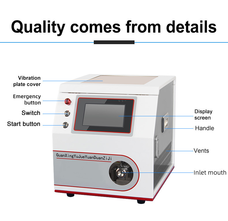 TR-GD17 Semi-Auto Tube Type Pre-insulated Terminal Machine