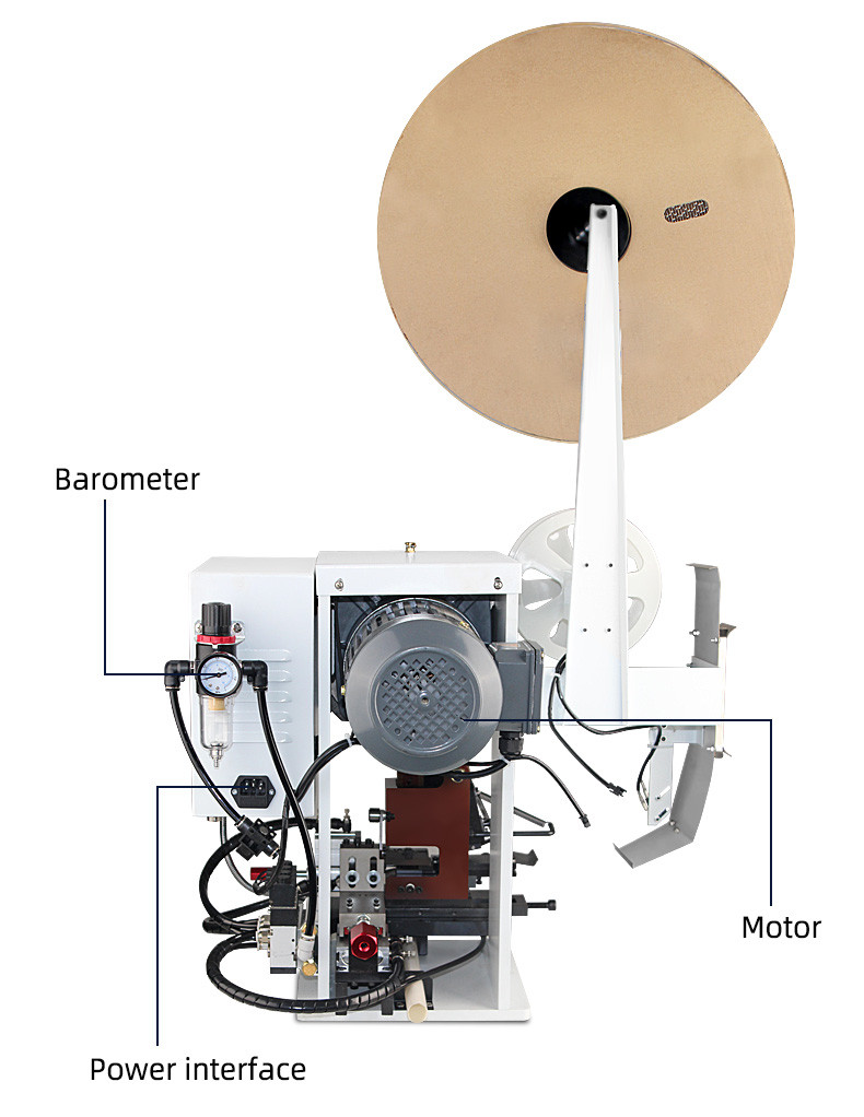 TR-HB15  Semi-Auto Button Type Horizontal Wire Stripping Machine