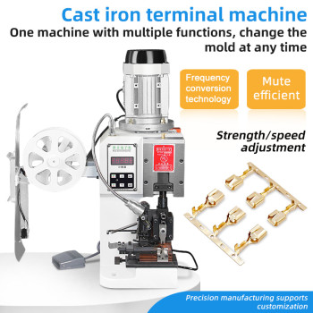 TR-ZD26 Semi-Automatic 1.5T 2.5T 3T 4T 6T 8T Cast Iron Mute Terminal Crimping Machine
