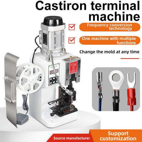 TR-ZD26 Semi-Automatic 1.5T 2.5T 3T 4T 6T 8T Cast Iron Mute Terminal Crimping Machine