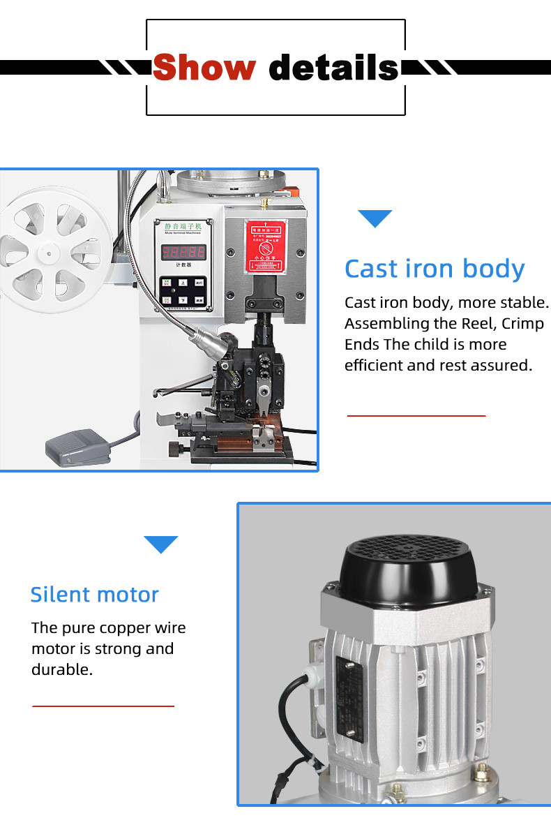 TR-DY22 Semi-Automatic PC Terminal Crimping Machine