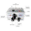 TR-508-E/N 8 Square Thick Wire Stripping Machine