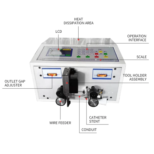 TR-508-E/N 8 Square Thick Wire Stripping Machine