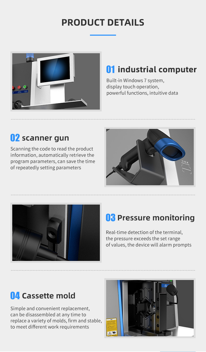 TR-SG4T Intelligent Servo Terminal Crimping Machine