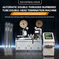 TR-DM02  Double-head Double-piercing Inserting Number Tube Punching Terminal Crimping Machine