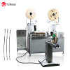 TR-DM02  Double-head Double-piercing Inserting Number Tube Punching Terminal Crimping Machine