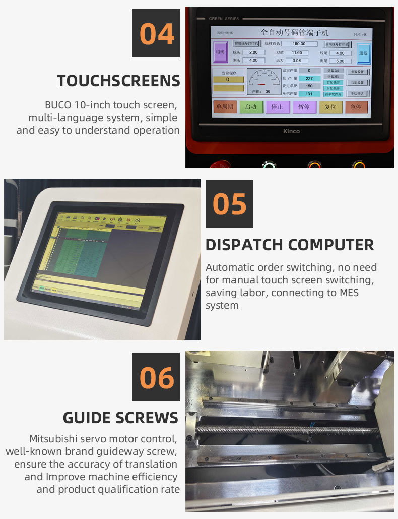 TR-DM04 automatic double-head wear number tube tube type terminal machine