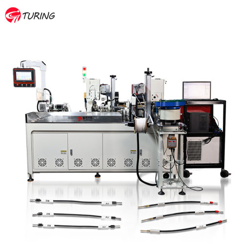 TR-DM05 Double-head bulk Cold-pressed Number Tube Terminal Crimping Machine