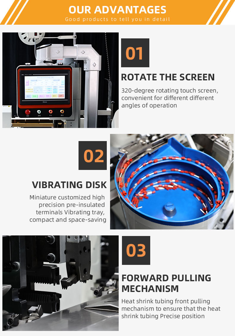 TR-DM05 double-head bulk cold-pressed number tube terminal machine