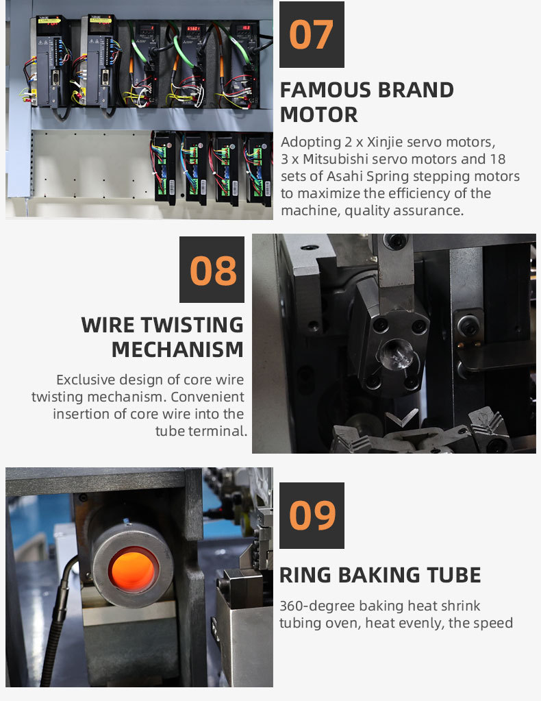 TR-DM05 double-head bulk cold-pressed number tube terminal machine