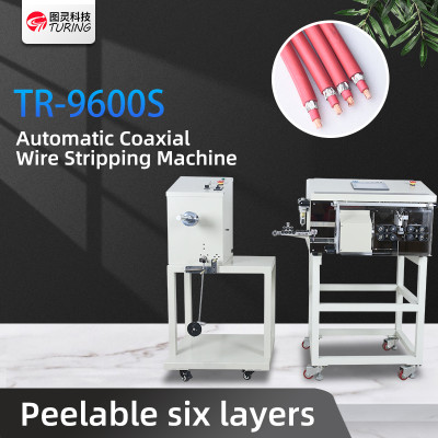 TR-9600S Fully Automatic Coaxial Wire Stripping Machine