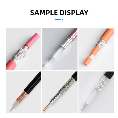 TR-8023 10 layers 2-23mm Semi-Auto Coaxial Wire Stripping Machine