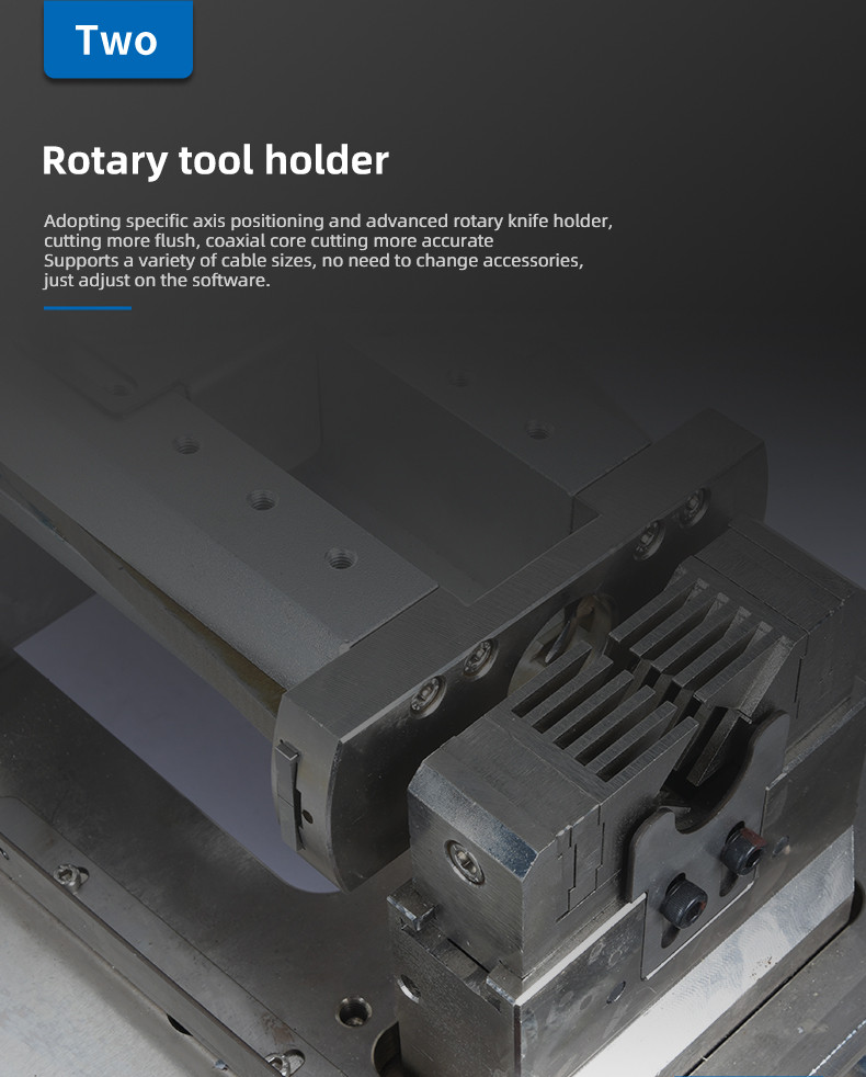 Automatic Coaxial Wire Stripping Machine