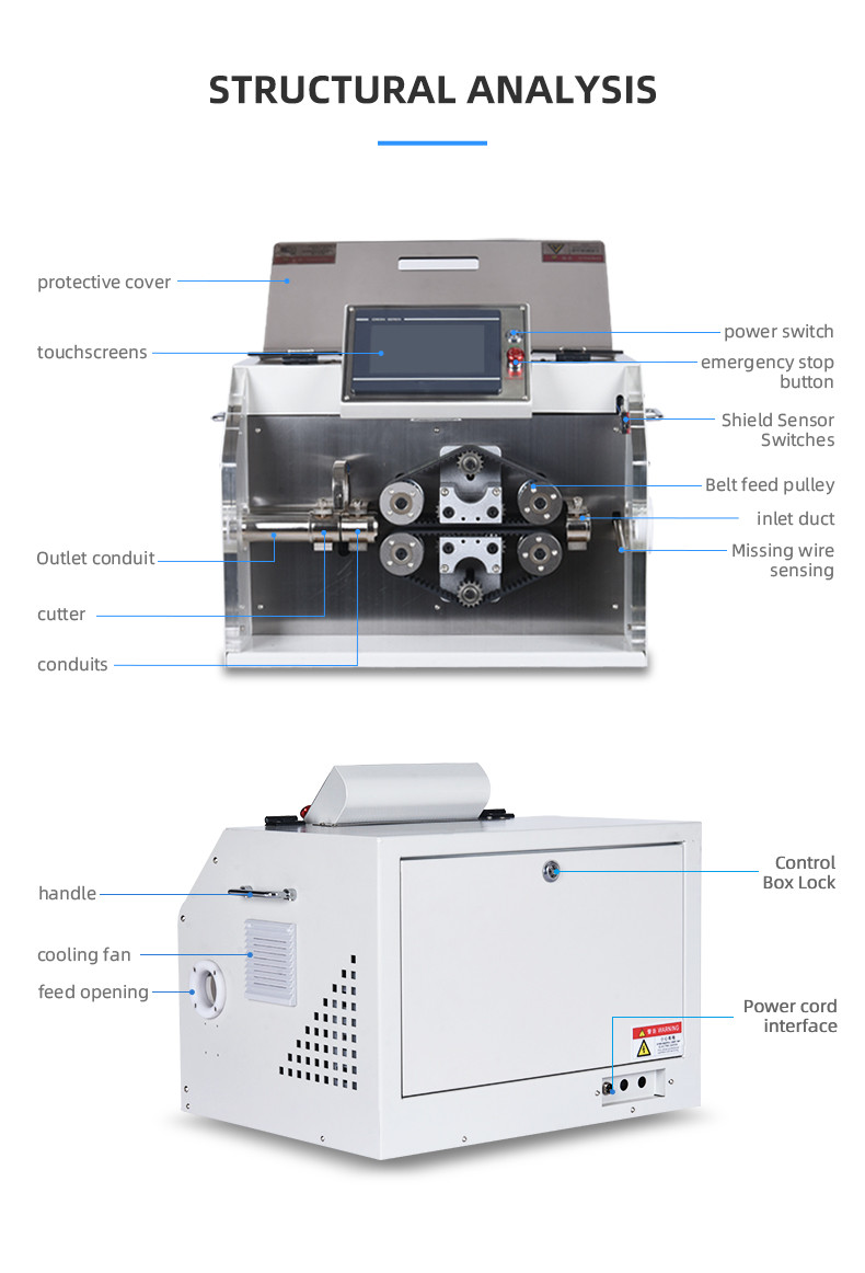 Automatic nylon cable tie machine