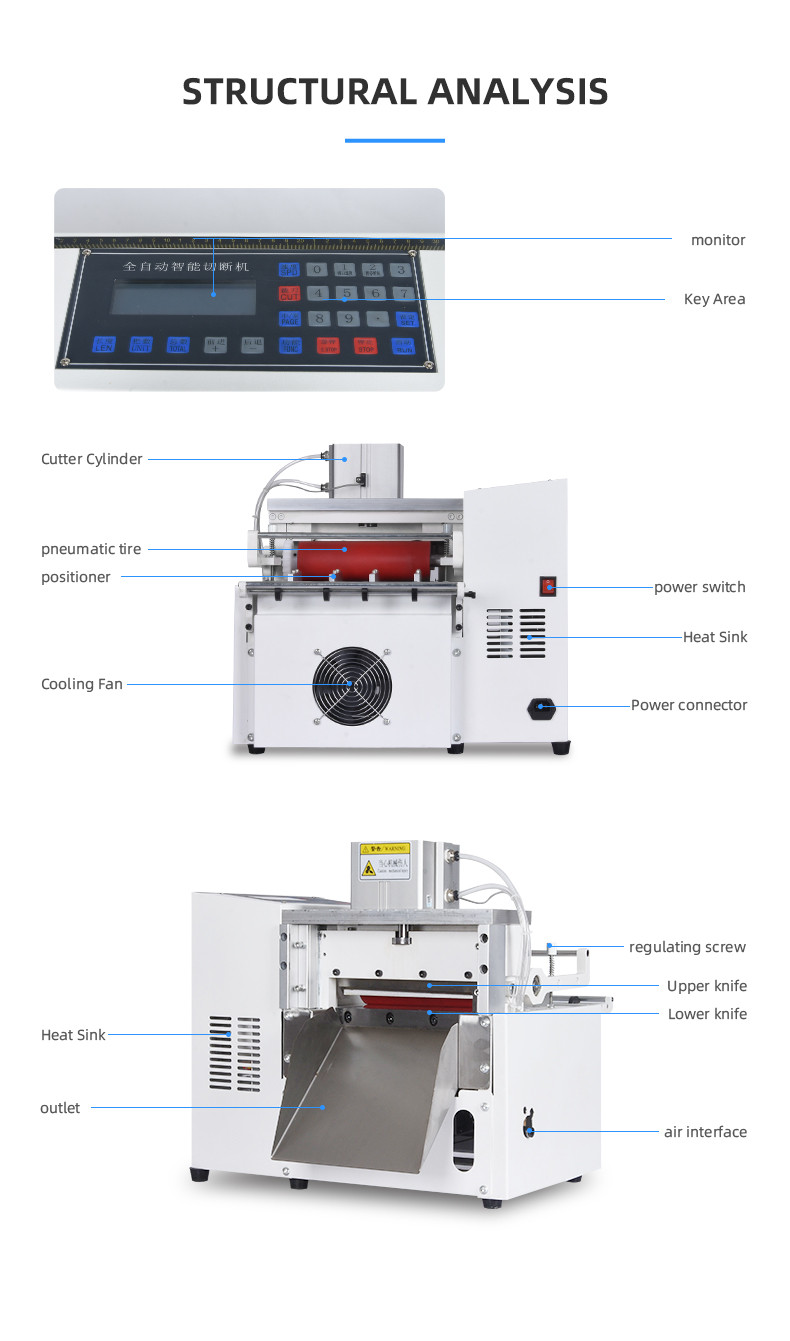 Automatic nylon cable tie machine