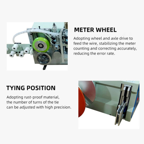 TR-7130 Desktop Wire Counting Meter Winding and Binding Machine