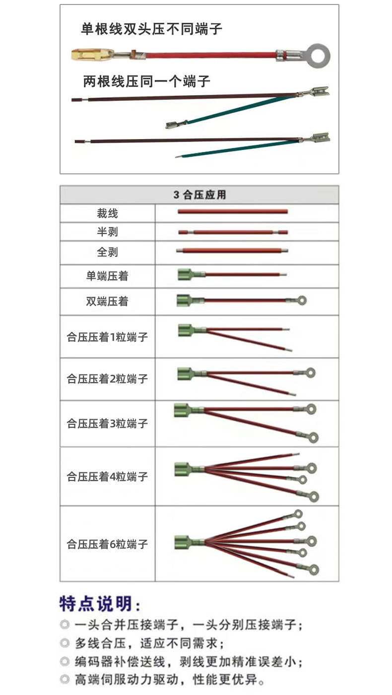 TR-DM01全自动六合一压端子机