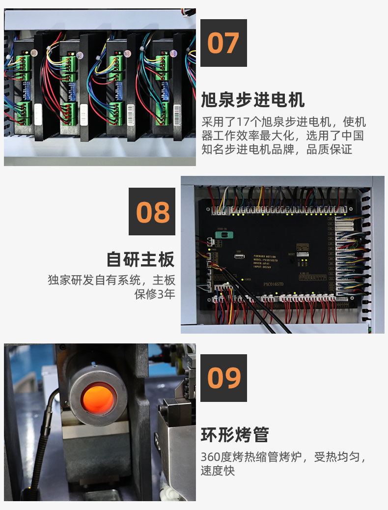 TR-DM02全自动双头双穿号码管打端子机