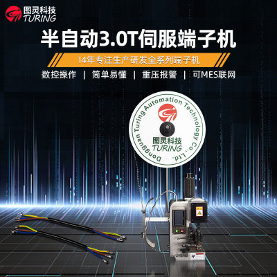 TR-SF3T半自动3.0T伺服端子机