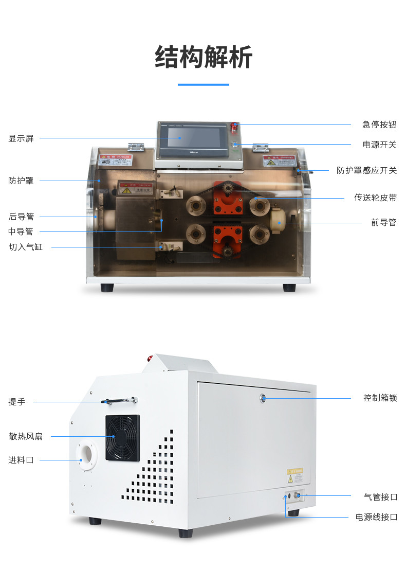 TR-1200XZ全自动波纹管切管机