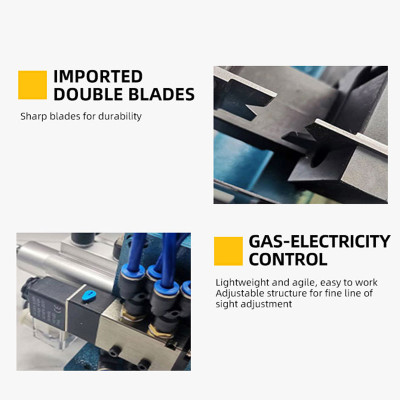 TR-3F4F Pneumatic small wire stripping and twisting machine
