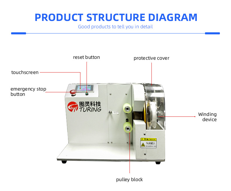 TR-401 Copper Tube Mica tape wrapping machine