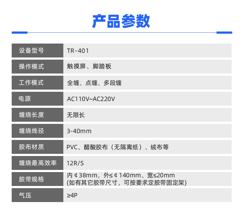 全自动胶布缠绕机