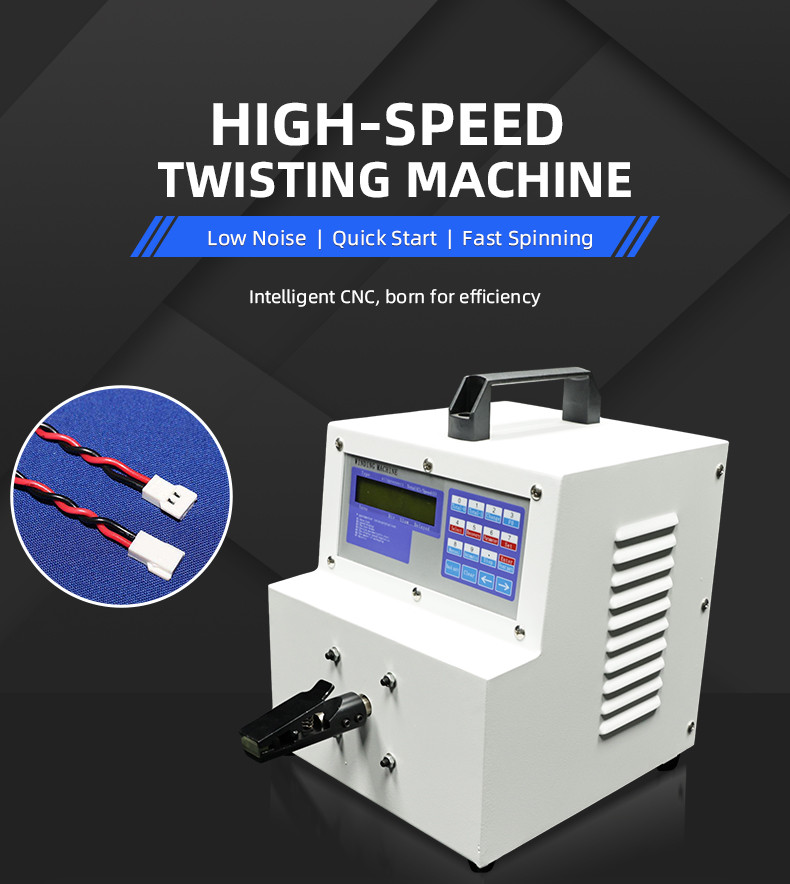 TR-JC30 Semi-auto 2 Wire or 5 wires Twisting Machine