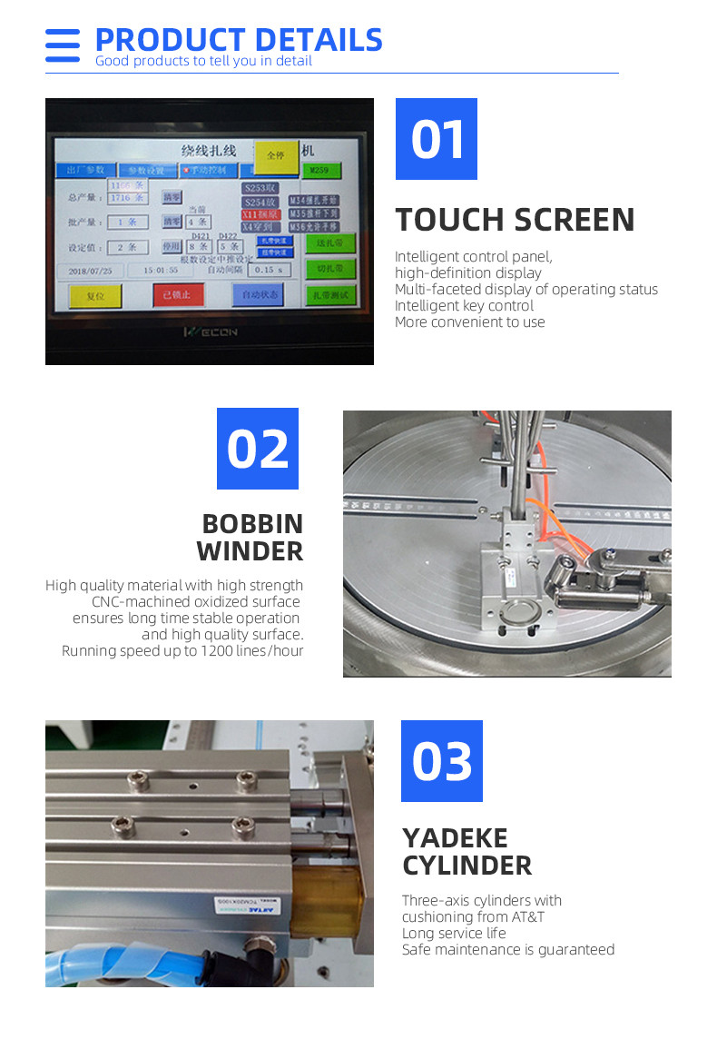 TR-K10 Fully-automatic Winding and Binding Machine