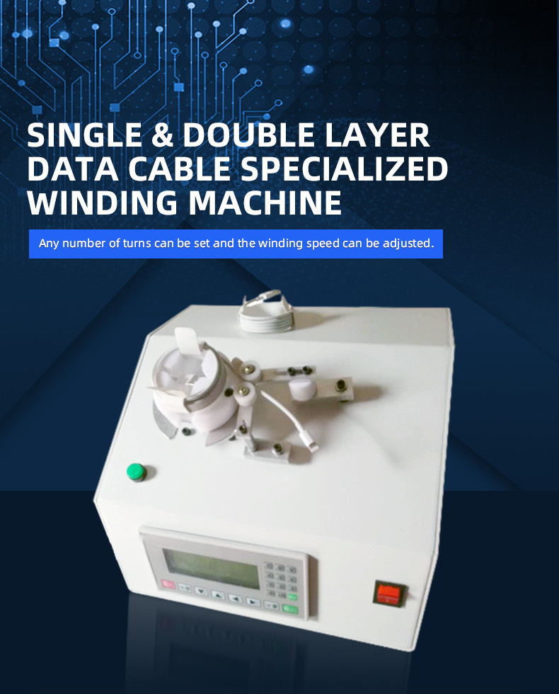 TR-7130 Desktop Meter Meter Winding and Binding Machine