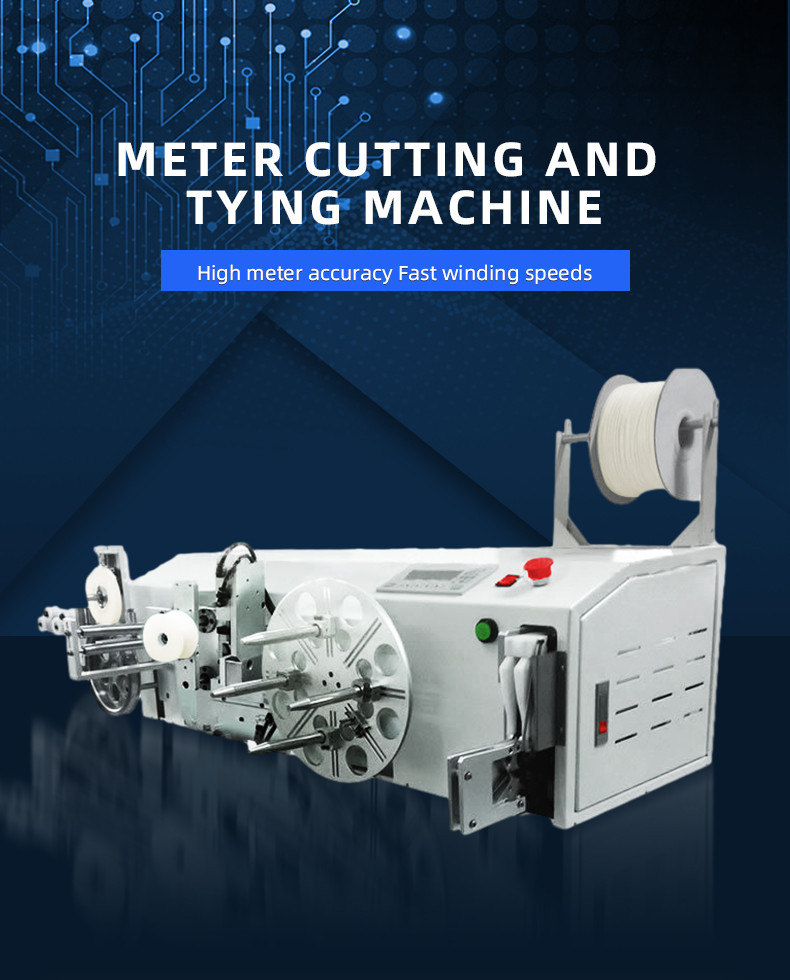 TR-137 Meter-Counting Wire Cutting, Winding And Binding Machine