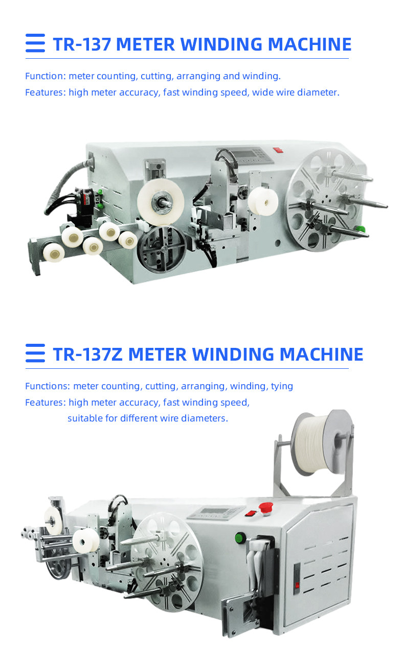 TR-7130 Desktop Meter Meter Winding and Binding Machine