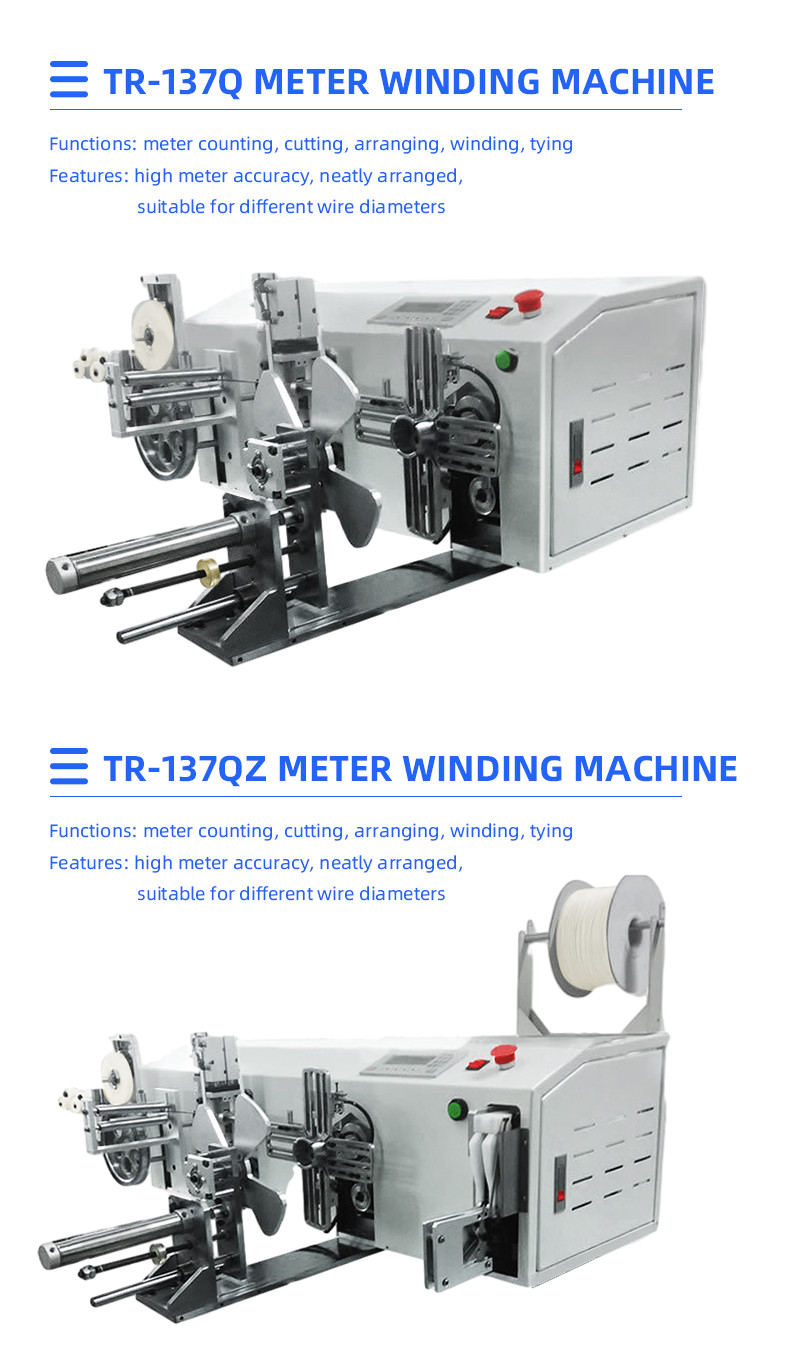 TR-7130 Desktop Meter Meter Winding and Binding Machine