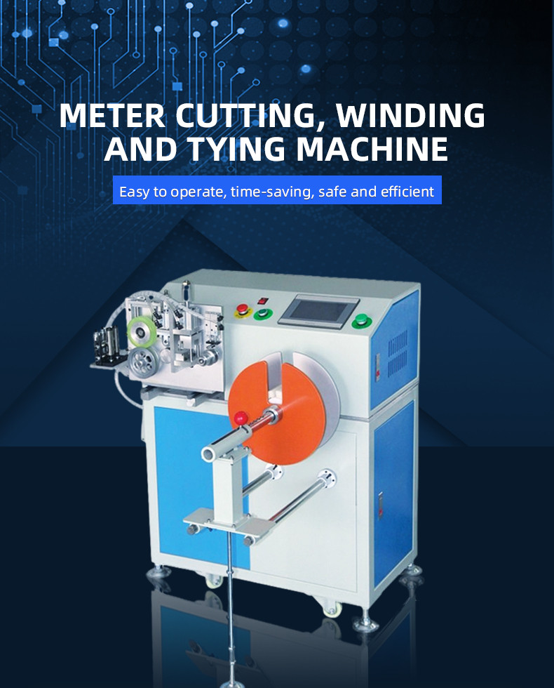 TR-139 Automatic Circle Meter Cutting, Winding And Tying Machine