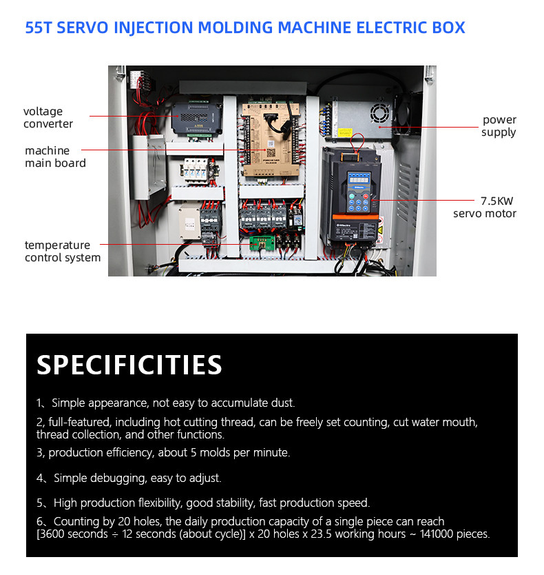 20 cavities automatic Dental Floss Production Machine 