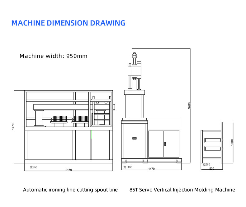 48 cavites dental floss machine with injection machine 