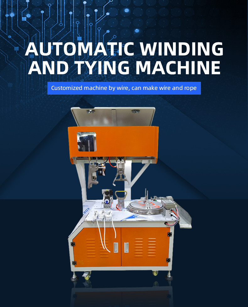 TR-218 Automatic Big 8-Single-Tie Winding and Tying Machine