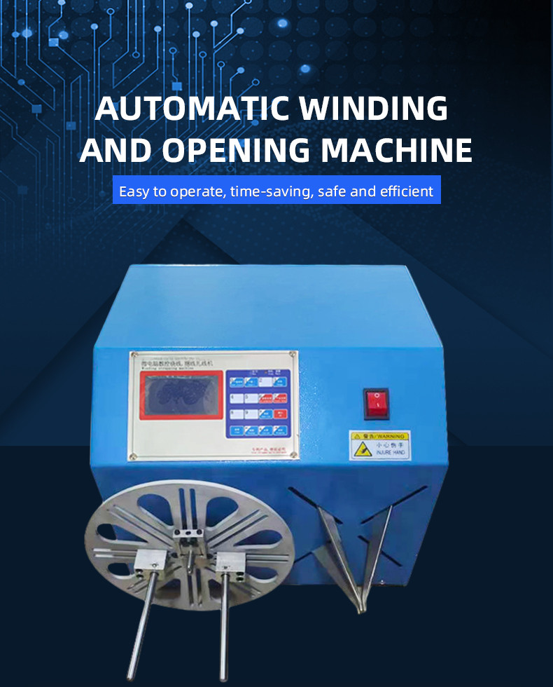 TR-268 Semi-auto Automatic Opening and Winding Machine