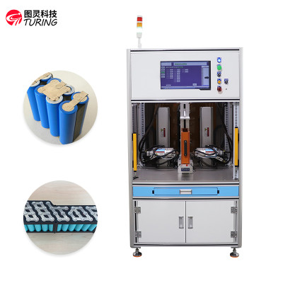 TR-H200S1 Lithium Battery Transistor Double-sided 8-axis Spot Welding Machine