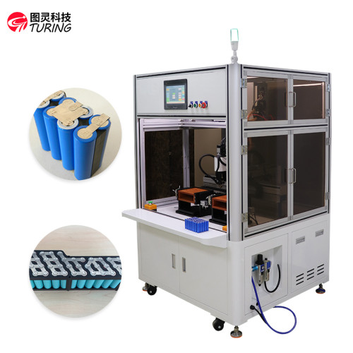 TR-HJ201FZ  New Energy Lithium Battery Flat Dual-Station Automatic Spot Welding Machine