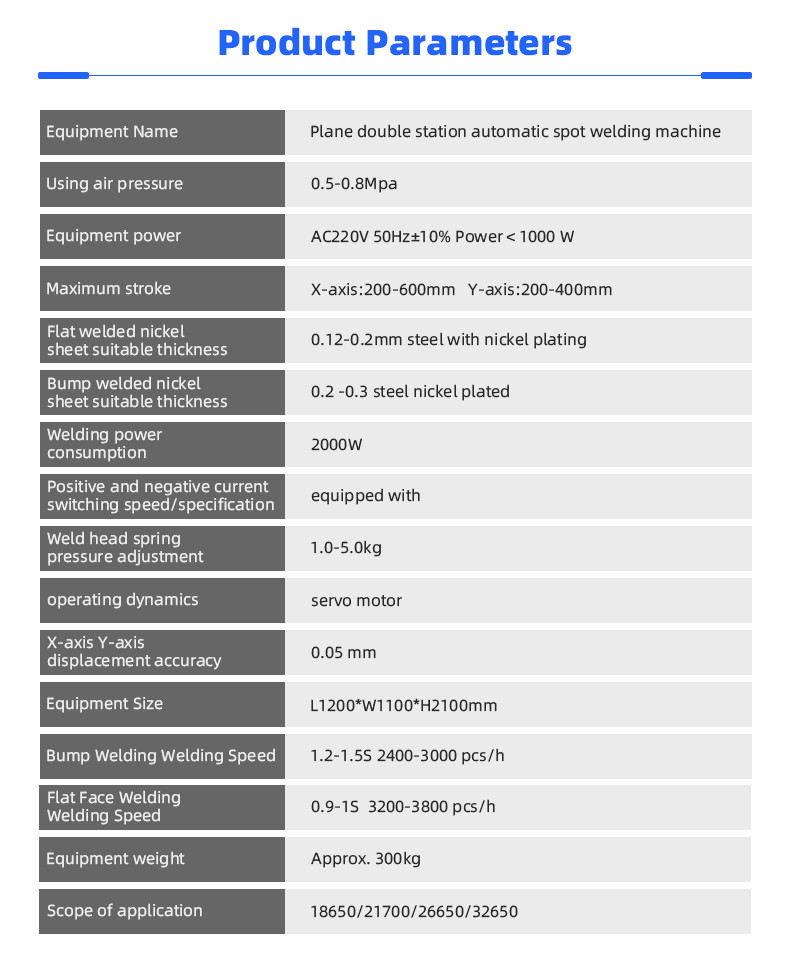 TR-HJ201FZ  New Energy Lithium Battery Flat Dual-Station Automatic Spot Welding Machine